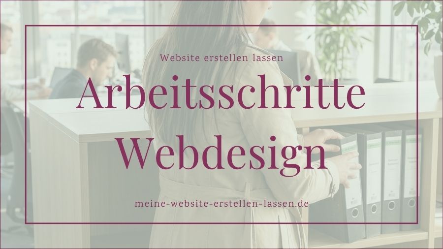 Welche Schritte sind nötig, um eine Webseite von Grund auf erstellen zu lassen?